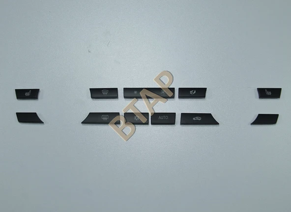 BTAP BMW F10 KALORİFER PANELİ TUŞ TAKIMI 61319313922 ürün görseli 1