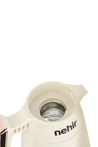 Nehir Nihal Termos 1,5 Litre Krem Rose - Resim 7