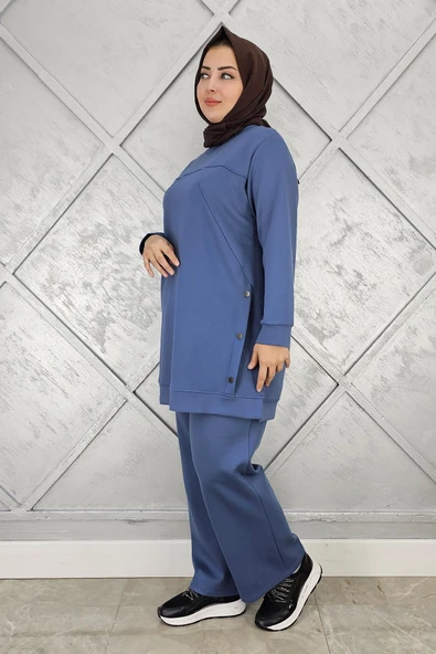 KADIN ÇIT ÇIT DETAYLI TESETTÜR TAKIM ürün görseli