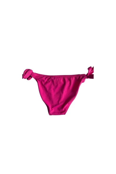 Zi Pembe Kalın Ip Bağcıklı Bikini Altı - Resim 6