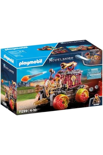 STOREMAX Novelmore 71299 Burnham Raiders - İtfaiye Arabası, Burnham Raider ve Novelmore Arasında Ateşli Savaş - Resim 2