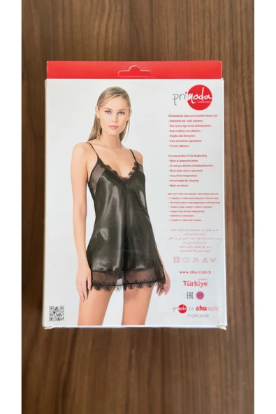 Zi 3 Adet 1 Paket iç giyim 2 Adet Gecelik 1 Adet Baby doll - Resim 3