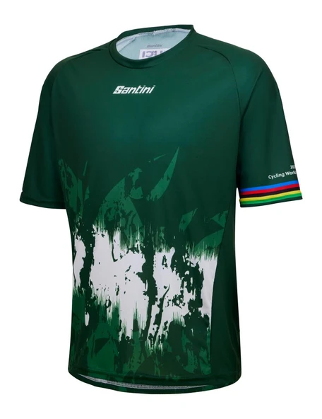 Santini UCI CYCLING WORLD CHAMPIONSHIPS Tech Tişört RE499GLLROCKY3WCG - Resim 2