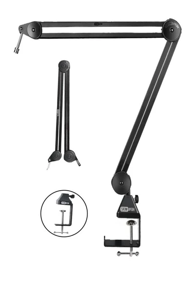 Midex CX1-Q Pro Set Üst Seviye Condenser Stüdyo Ses Kayıt Mikrofonu Standı Seti - Resim 2
