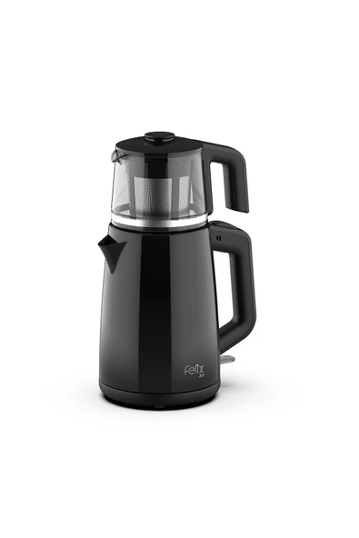 Arzum Joy Çay Makinesi 1650W Siyah - Felix FL398-01 - Resim 2
