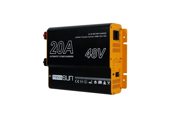 AC-DC Akü Şarj Cihazı 48V-20A - Resim 2