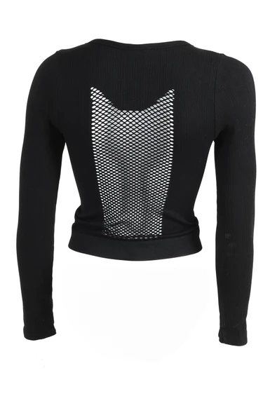 DoReMi Sırtı Fileli Uzun Kollu Tişört - Resim 3