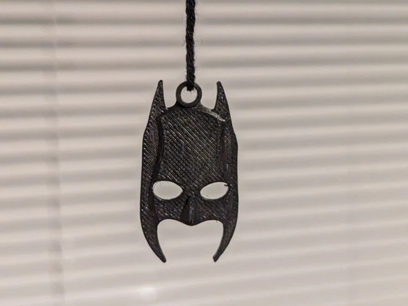 Byr Batman Mask Anahtarı (Sadece Plastik Aparattır!!!) 3D - Resim 2