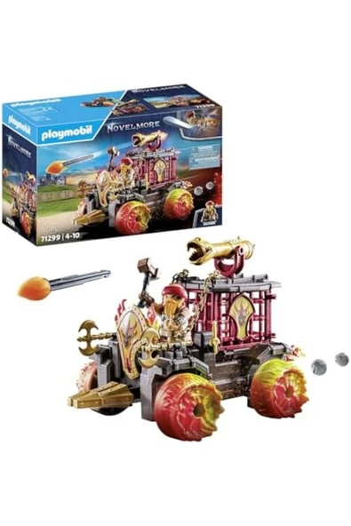 STOREMAX Novelmore 71299 Burnham Raiders - İtfaiye Arabası, Burnham Raider ve Novelmore Arasında Ateşli Savaş - Resim 3