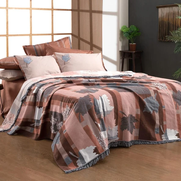 Sarev Carnala Pike Takımı Tek Kişilik 1 Yastık Taba ürün görseli