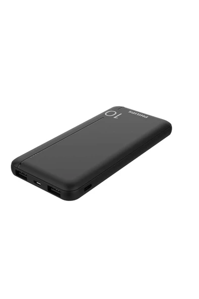 Philips DLP1812PB/00 10.000 mAh Powerbank 2xUsb Usb-C Çıkış PD- SİYAH - Resim 3