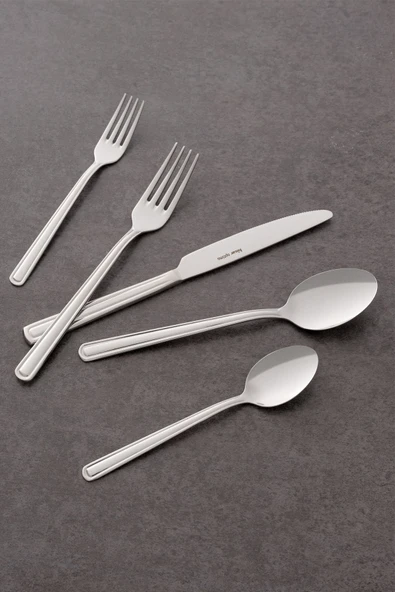 Hisar Optima İmbat 72 Parça 12 Kişilik Çatal Kaşık Bıçak Takımı ürün görseli