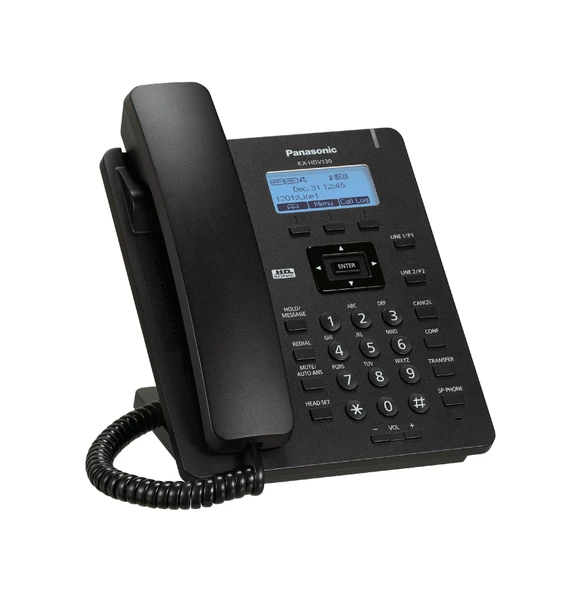 PANASONIC KX-HDV130 BLACK IP SIP MASAÜSTÜ TELEFON - Resim 2