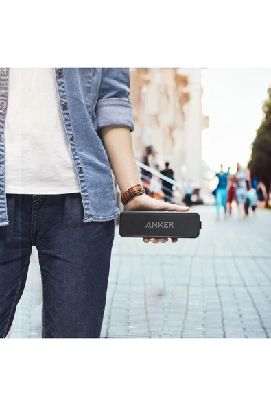 Anker Soundcore 2 Bluetooth Hoparlör - 12w - Ipx5 Suya Dayanıklılık - 24 Saate Varan Şarj - Mavi - Resim 6