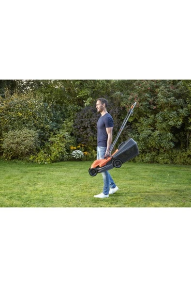 BLACK & DECKER BEMW451-QS 1200W 32 cm ÇİM KESME MAKİNASI - Resim 2