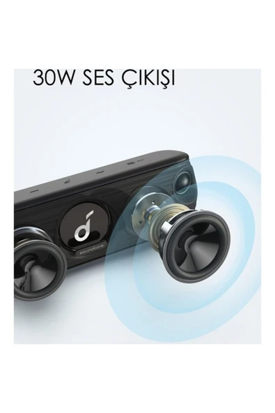 Anker Soundcore Motion Kablosuz Hifi Bluetooth Hoparlör - Siyah - Resim 3