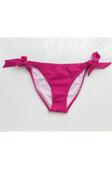 Zi 2 Renk 1 Paket Pembe-açık Mavi Kalın Ip Bağcıklı Bikini Altı - Resim 6