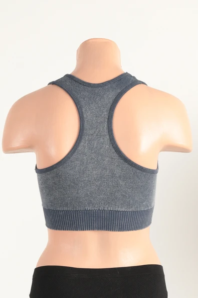 DOREMİ SEAMLESS RIBBED ACTIVE TOP - Resim 7