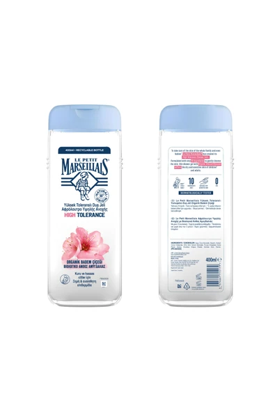 Le Petit Marseillais High Tolerance Badem Çiçeği 400ml Duş Jeli - Resim 5