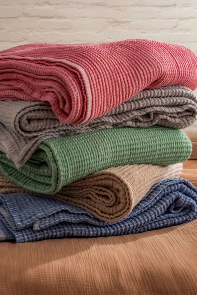 Rayme Textile Area Serisi 180x240 cm Tek Kişilik %100 Pamuk Yorgan – 5 Renk Alternatifli, Ultra Yumuşak Dokulu - Resim 8