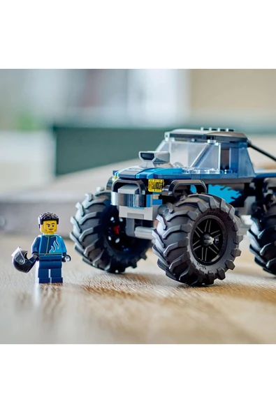 LEGO ® City Mavi Canavar Kamyon 60402 - 5+ Çocuklar için Yaratıcı Oyuncak Yapım Seti (148P) - Resim 7