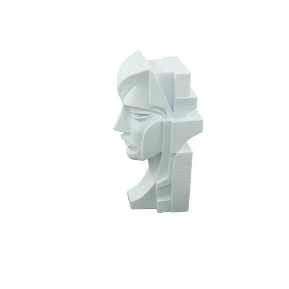 Modern Form – Geometrik Kadın Büstü ürün görseli