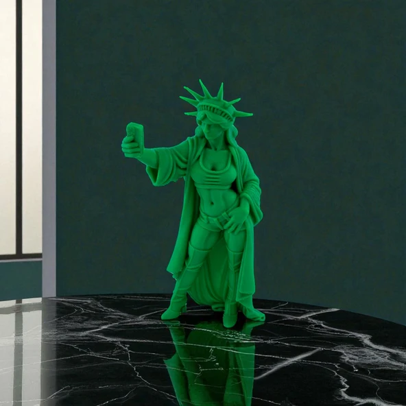 Modern Özgürlük Heykeli Figürü ürün görseli