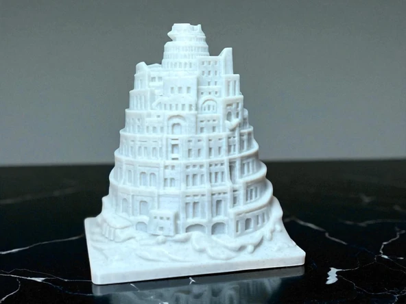 Babil Kulesi Dekoratif Figür ürün görseli