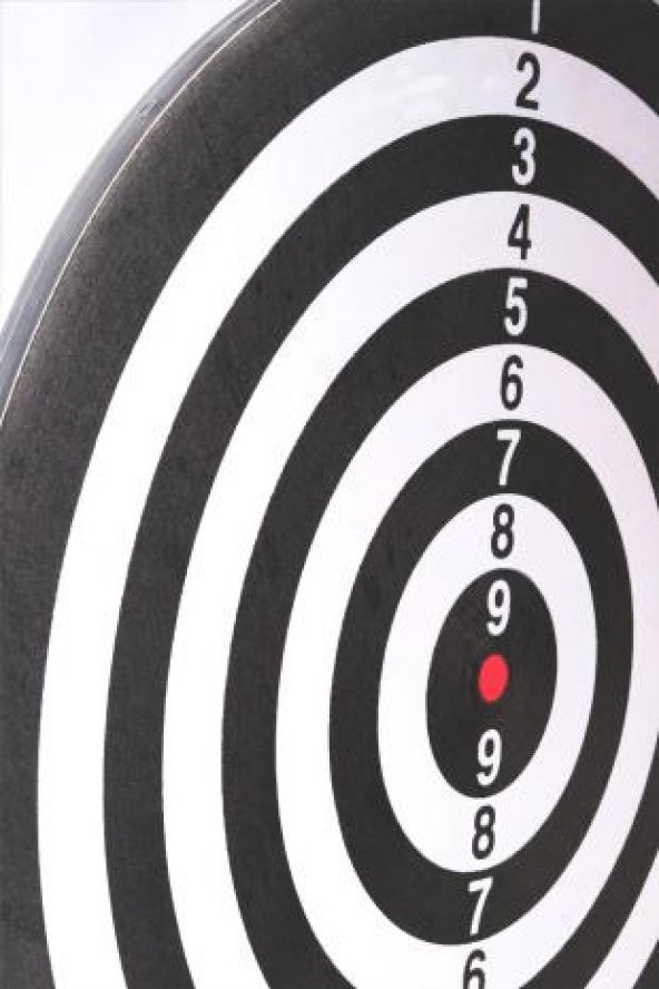 Delta Dart Seti 38 cm (15 İnç) + 6 Dart Oku (6 Gr) Hedef Tahtası - 4