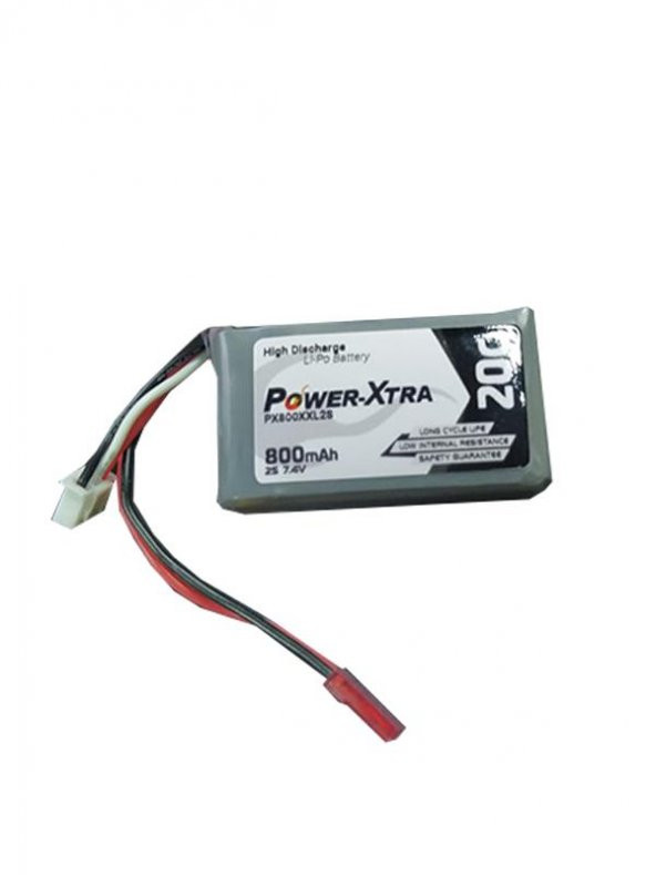 Power-Xtra 7.4v 800ma 2s Lipo Pil - Lipo Batarya 20c