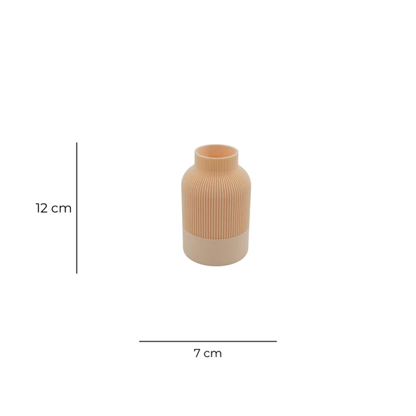 Modern Mini Vazo – 12x7 cm - Resim 2