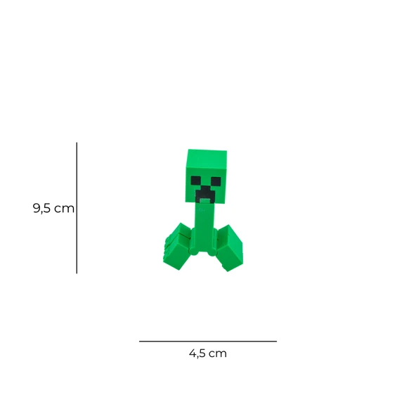 Minecraft Creeper Mini Figür - Resim 2