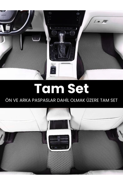 VOLVO-V40-CROSS-COUNTRY-(2012-2019) İÇİN EVA İÇ PASPAS TAKIMI (METAL TOPUKLUK HARİÇ) - Resim 2