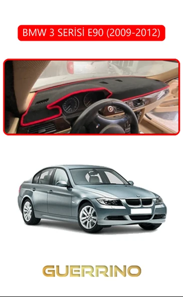 BMW 3 SERİSİ E90 2009-2012TORDİDO KORUMA KILIFI KIRMIZI KENAR ürün görseli 1