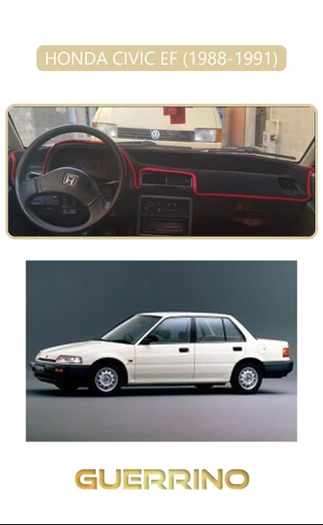 HONDA CIVIC EF 1988-1991TORDİDO KORUMA KILIFI BEJ KENAR ürün görseli