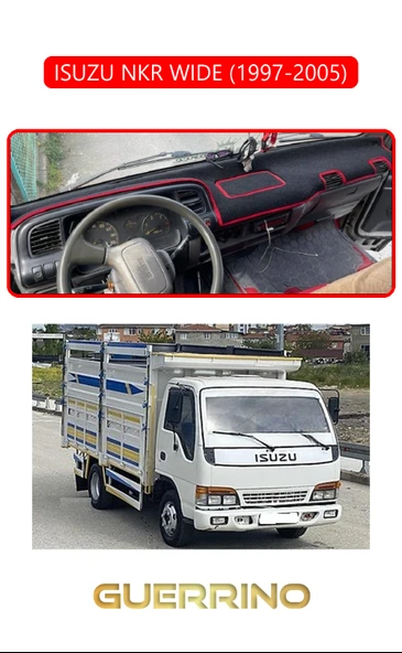 ISUZU NKR WIDE 1997 - 2005TORDİDO KORUMA KILIFI KIRMIZI KENAR ürün görseli