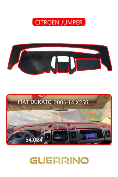 CITROEN JUMPERTORDİDO KORUMA KILIFI KIRMIZI KENAR ürün görseli