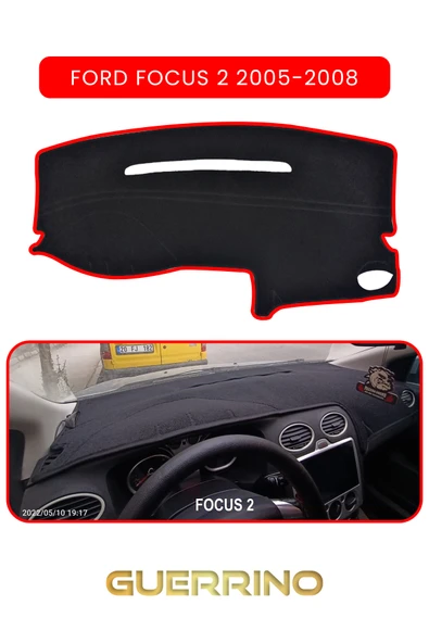FORD Focus 2 (2005-2008)TORDİDO KORUMA KILIFI KIRMIZI KENAR ürün görseli
