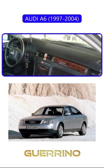 AUDI A6 (1997-2004)TORDİDO KORUMA KILIFI MAVİ KENAR ürün görseli