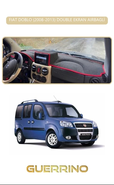 FIAT DOBLO 2008-2013 DOUBLE EKRANTORDİDO KORUMA KILIFI BEJ KENAR ürün görseli 1