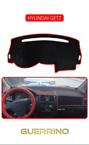 HYUNDAİ GETZTORDİDO KORUMA KILIFI KIRMIZI KENAR ürün görseli 1