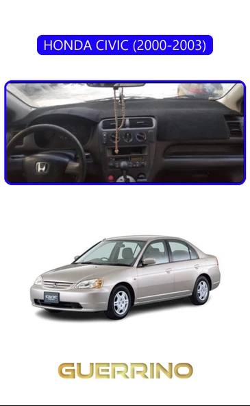 HONDA CIVIC 2000-2003TORDİDO KORUMA KILIFI MAVİ KENAR ürün görseli