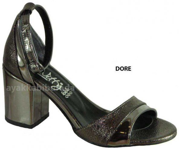 Witty 89 Rahat Dore Bayan Topuklu Ayakkabı Sandalet (36-40)