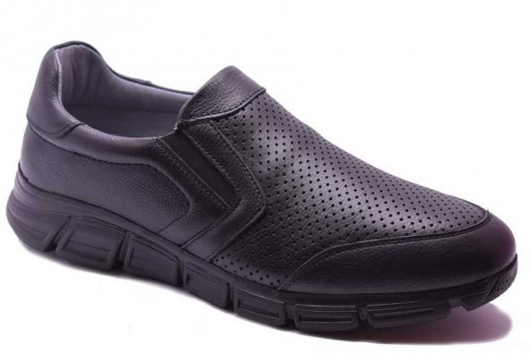 Ayakkabiburada 2020-53 Hakiki Deri Erkek Günlük Yazlık Ayakkabı