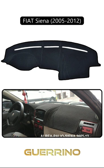 FIAT Siena 2005-2012 Modellerine UygunTORDİDO KORUMA KILIFI SİYAH KENAR ürün görseli
