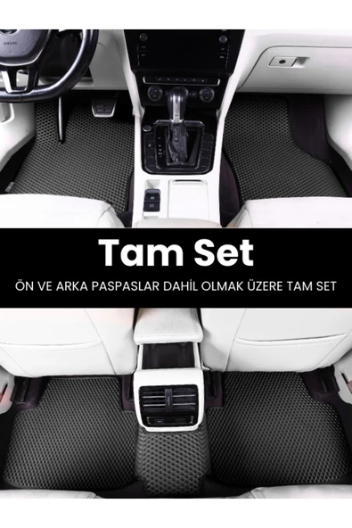 AUDİ-Q2-(2016-2020) İÇİN EVA İÇ PASPAS TAKIMI (METAL TOPUKLUK HARİÇ) - Resim 2