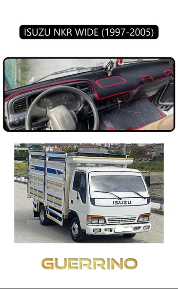 ISUZU NKR WIDE 1997 - 2005TORDİDO KORUMA KILIFI SİYAH KENAR ürün görseli
