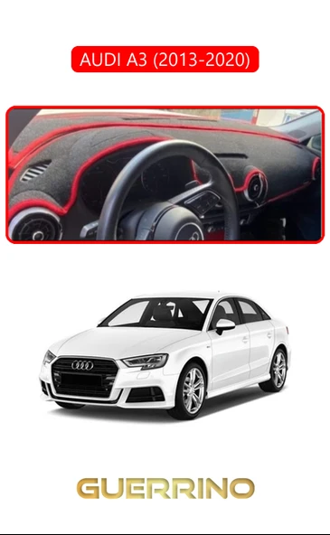 AUDİ A3 (2013-2020)TORDİDO KORUMA KILIFI KIRMIZI KENAR ürün görseli