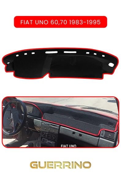 FIAT Uno 60,70 1983-1995 Modellerine UygunTORDİDO KORUMA KILIFI KIRMIZI KENAR ürün görseli