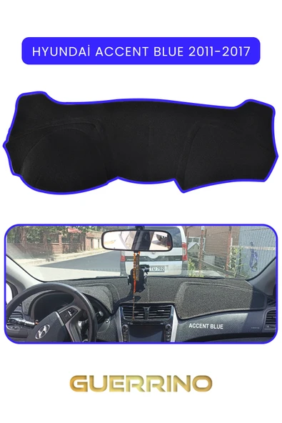 HYUNDAİ ACCENT BLUE 2011-2017TORDİDO KORUMA KILIFI MAVİ KENAR ürün görseli 1